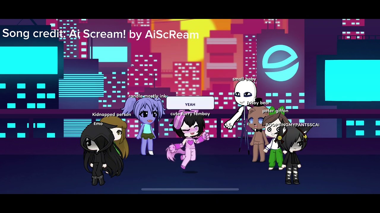 Super edgy and emo Gacha singing battle (need tissues very sad) 