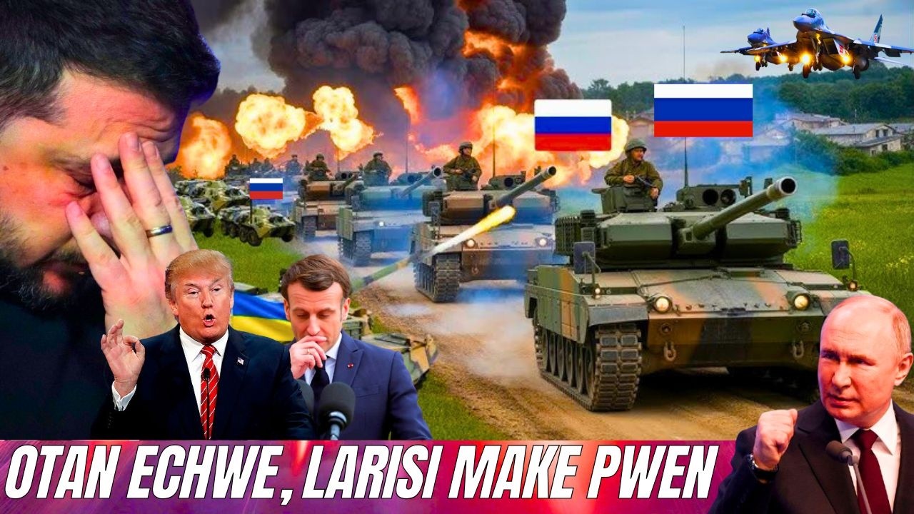 Larisi defye OTAN🗨️310 mil ekipman milit&egrave; e 21 milyon minisyon pou twoup ris yo🔥Ikr&egrave;n p'ap chape!