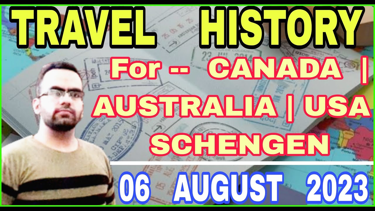 Travel History For Canada Australia USA Schengen | How to Make Travel History | Khanna Visa Advice