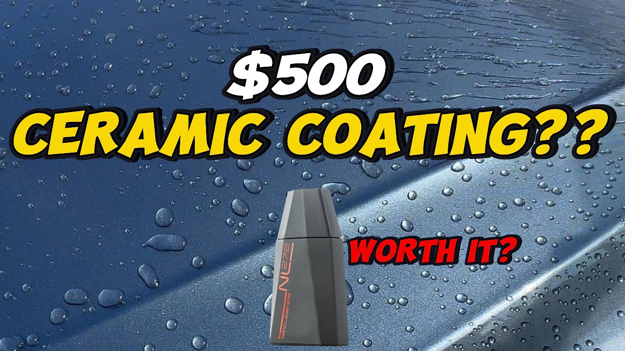 SURPRISING RESULTS testing a $500 CERAMIC COATING