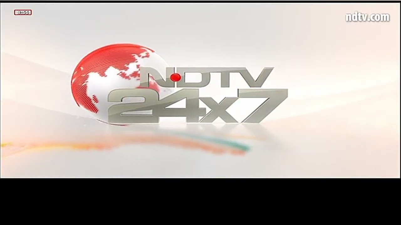 Заставка NDTV 24x7 (2024) (Новая версия)