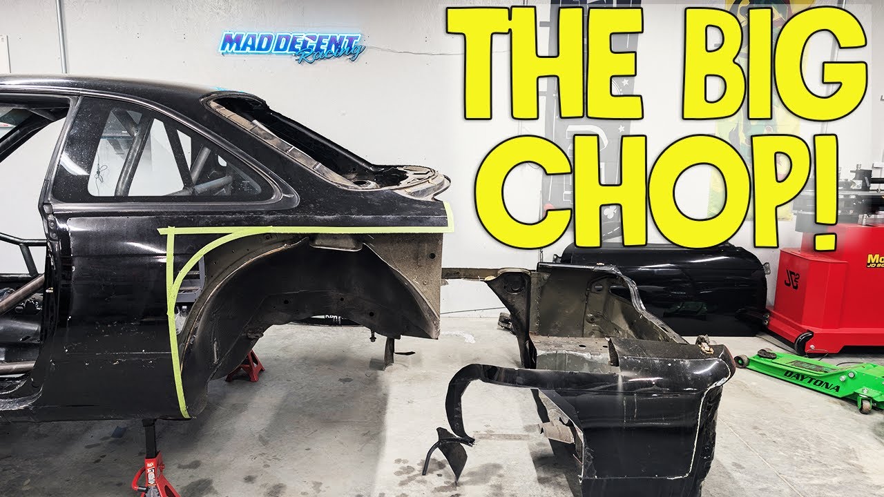 S14 Comp Cut Explained. (Part 5) Cutting the rear off of my 240sx!