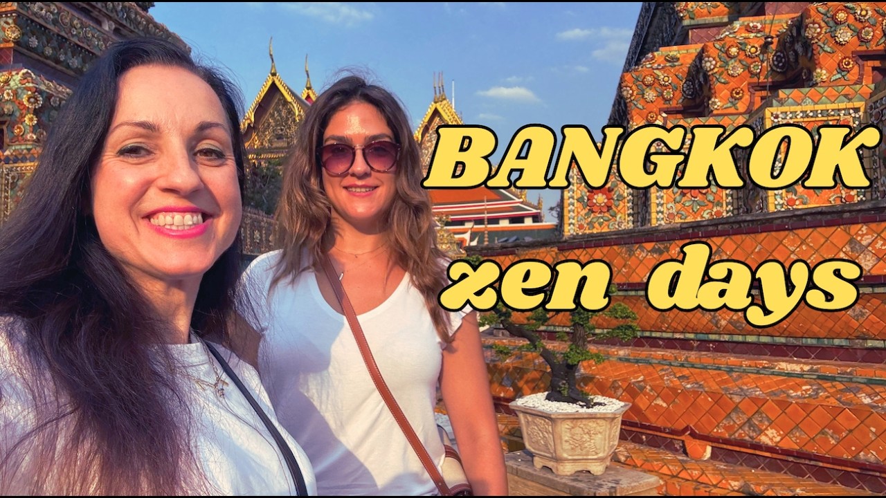 Last Days in Bangkok 🇹🇭 Temples, Matcha & My Friend’s Honest Take on BKK