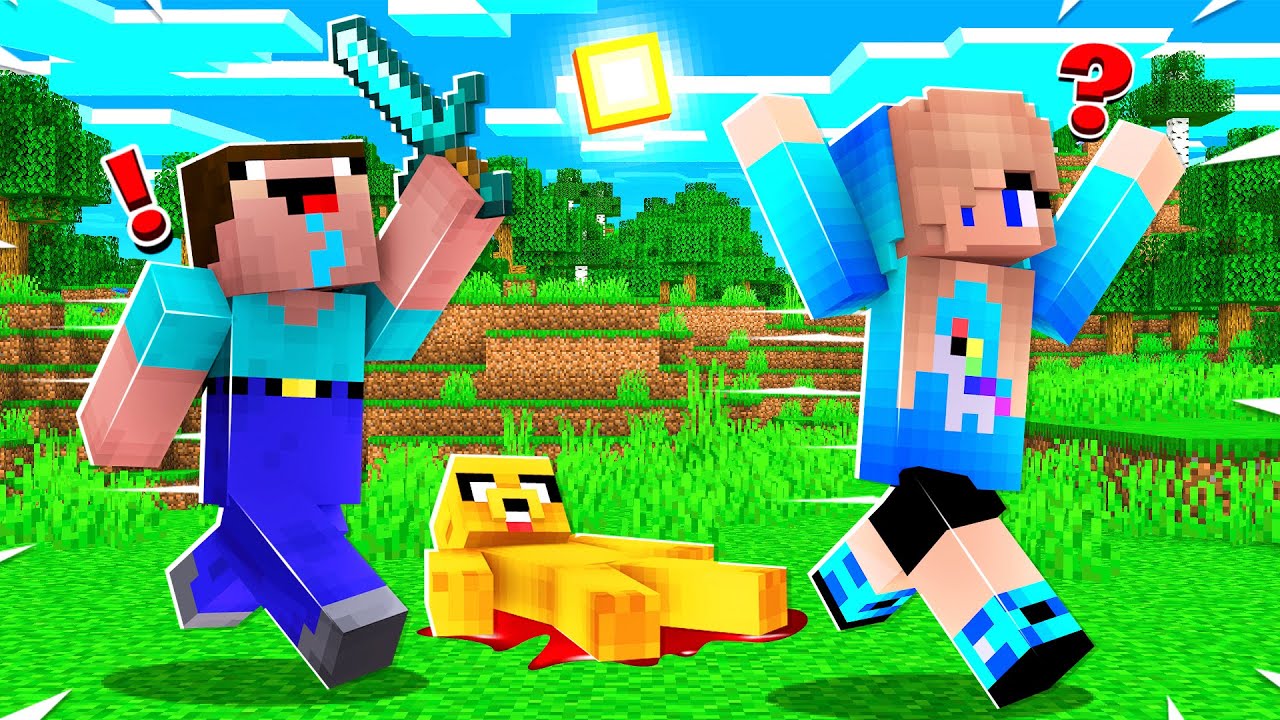 NOOB VYZAB&Iacute;JEL CELOU VESNICI A TEĎ SI JDE PRO MĚ! 😱 I AnnieT & @Klokanek