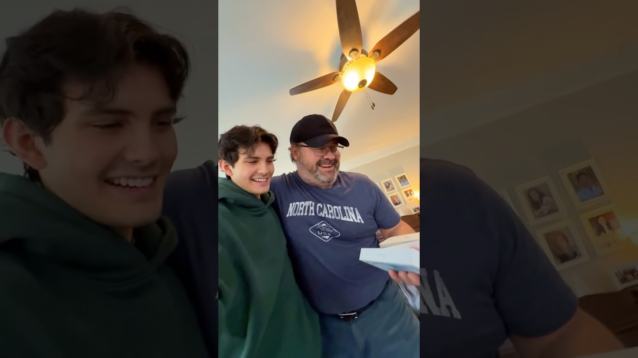 Surprising My Dad with a NEW Phone