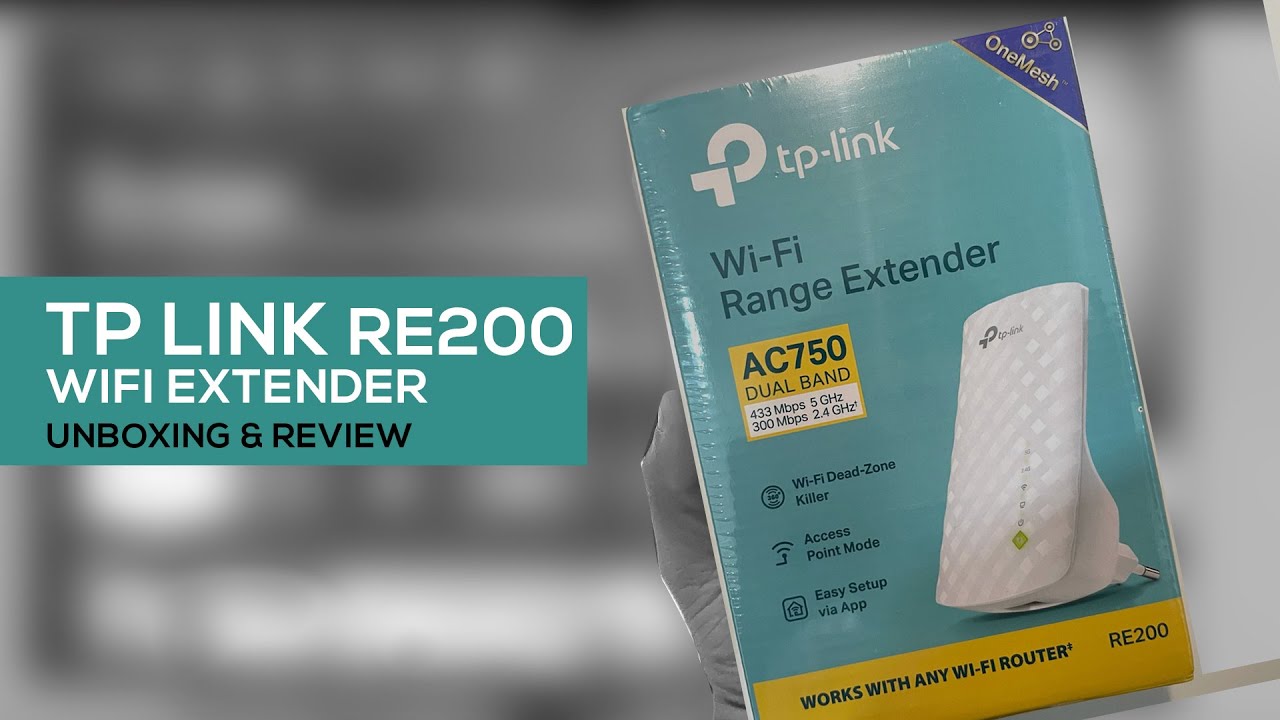 Wifi repeater TP Link RE200 | Mesh Wi-fi Extender