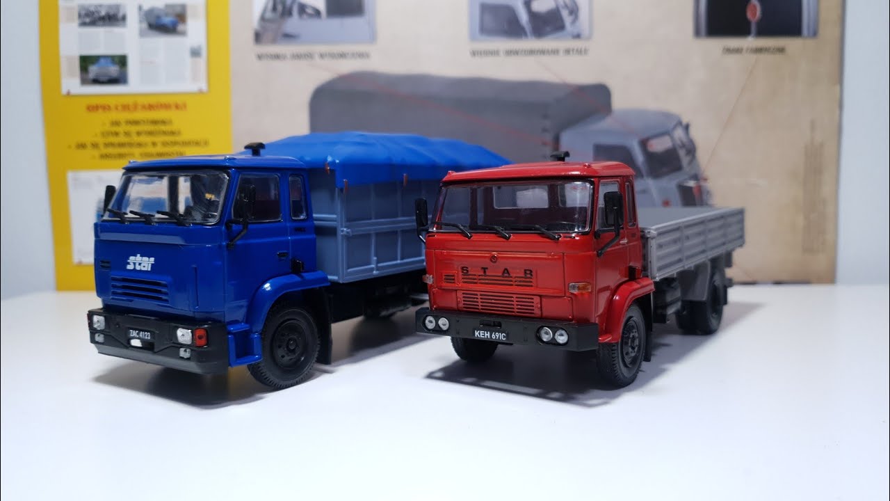 Kultowe ciężarówki z epoki PRL-u Nr 19 i 8 Star 1142/ Star 200 