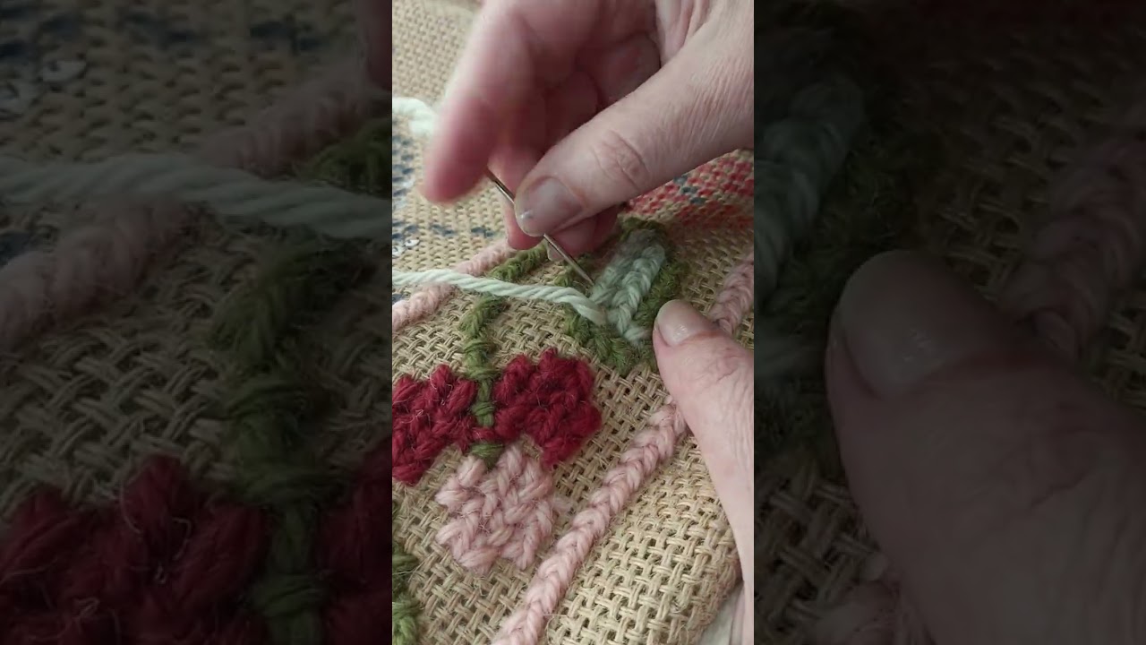 Como Preencher os Desenhos em Ponto de Arraiolos