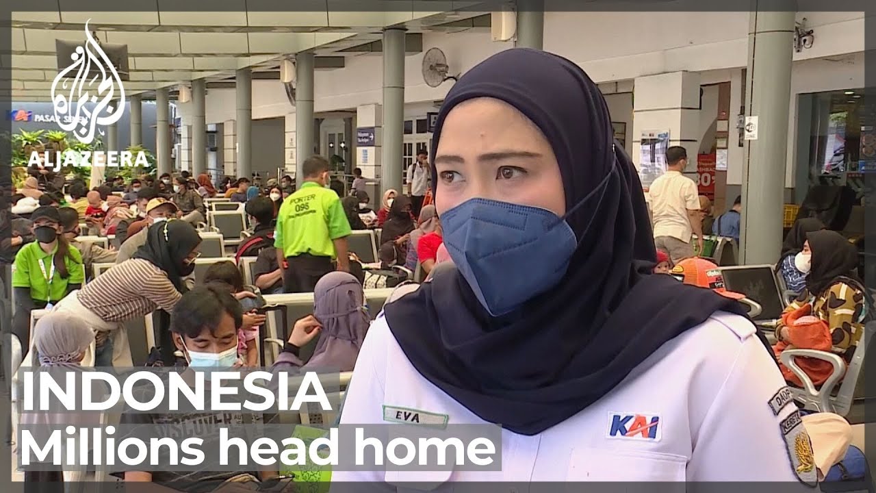 Millions of Indonesians head home for first time since pandemic
