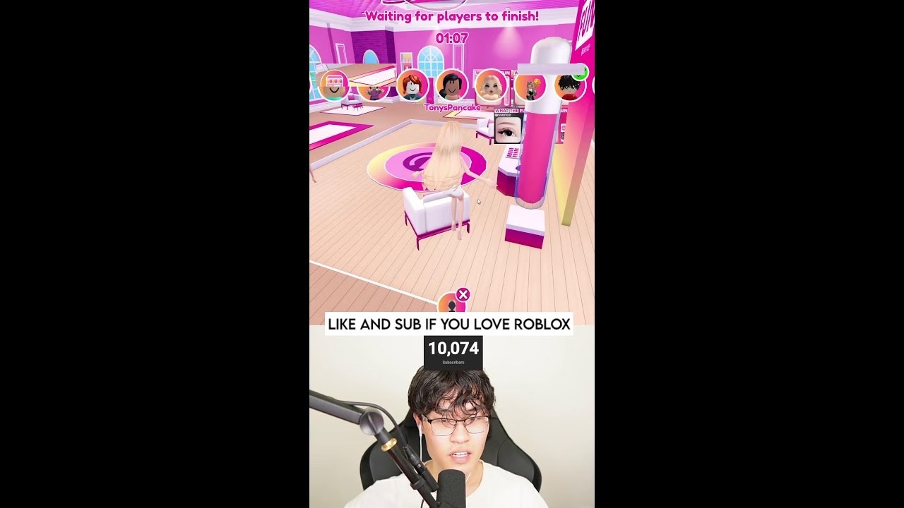 Playing Roblox