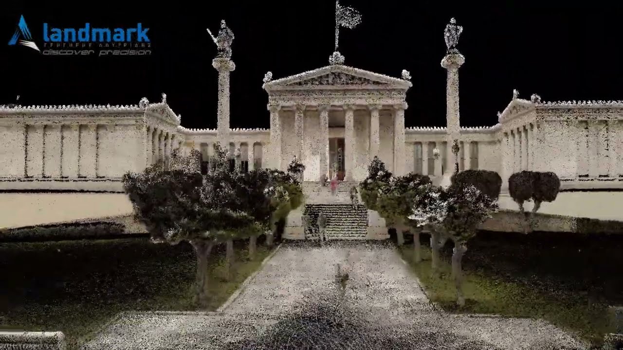 3D laser scanning of Akadimia in central Athens, Greece using the GeoSLAM ZEB-HORIZON