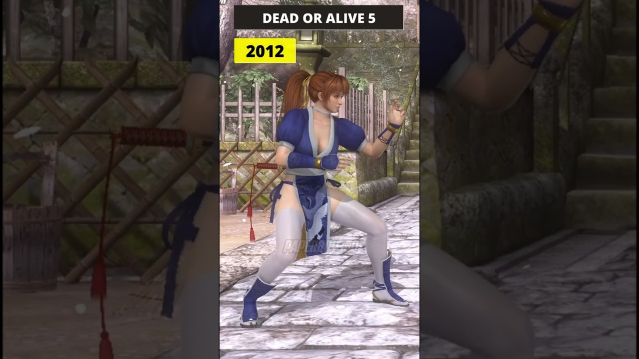 Evolution of Kasumi &bull; Dead or Alive #shorts #deadoralive #evolution