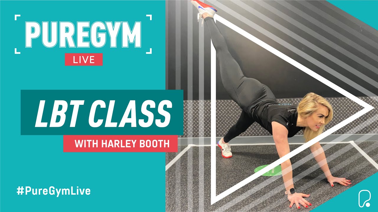 PureGym Live | Legs, Bums and Tums Class with Harley