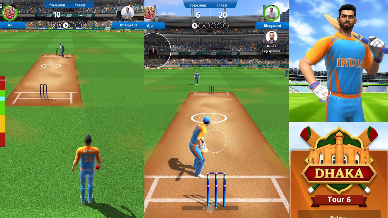 Practice in Dhaka Match and Win against big players  #Cricketleague 