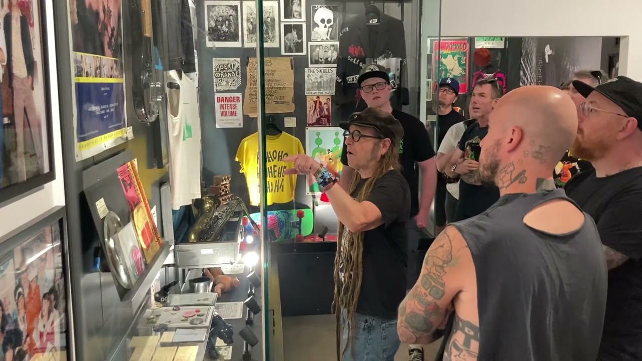 Keith Morris at The Punk Rock Museum