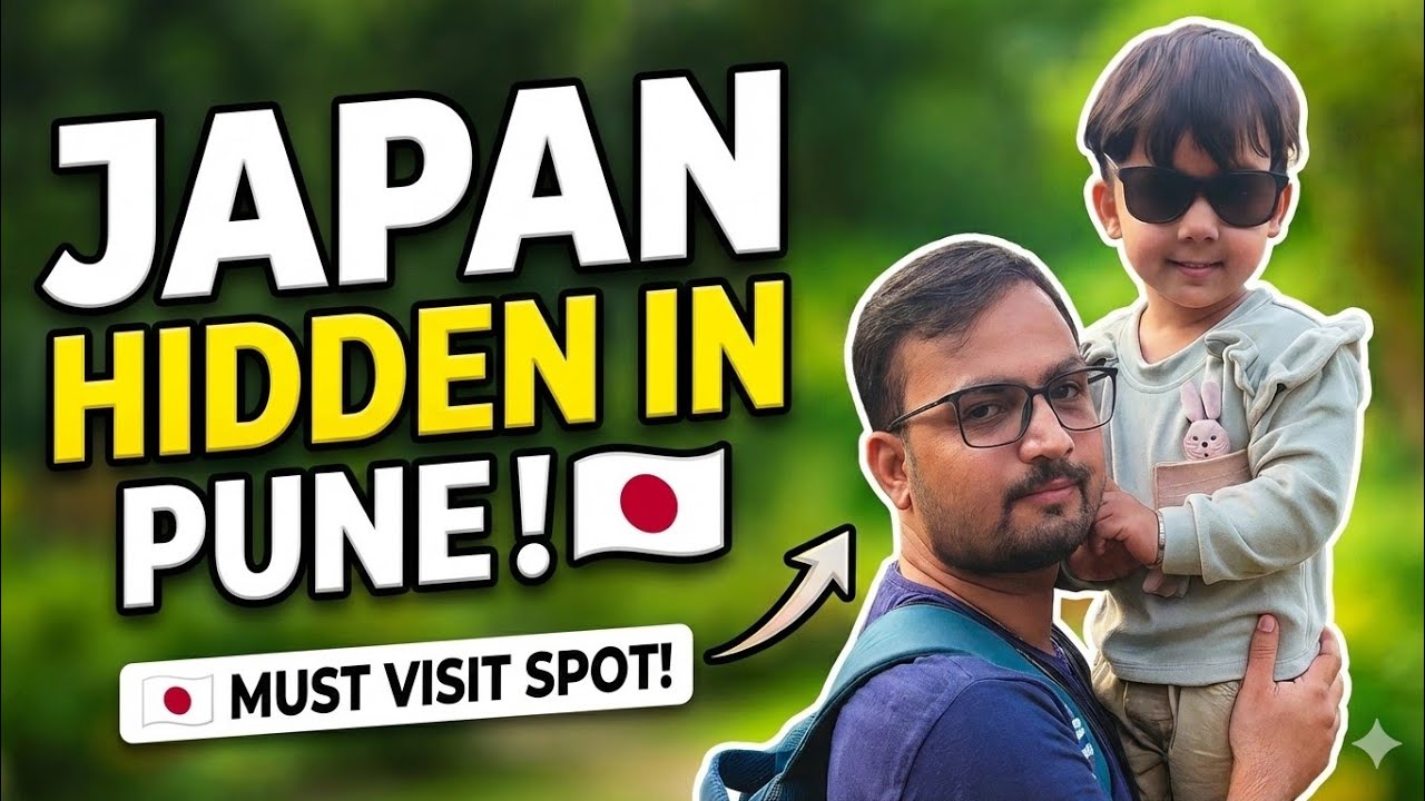 Japan Feel in Pune?! | Okayama Friendship Garden Vlog