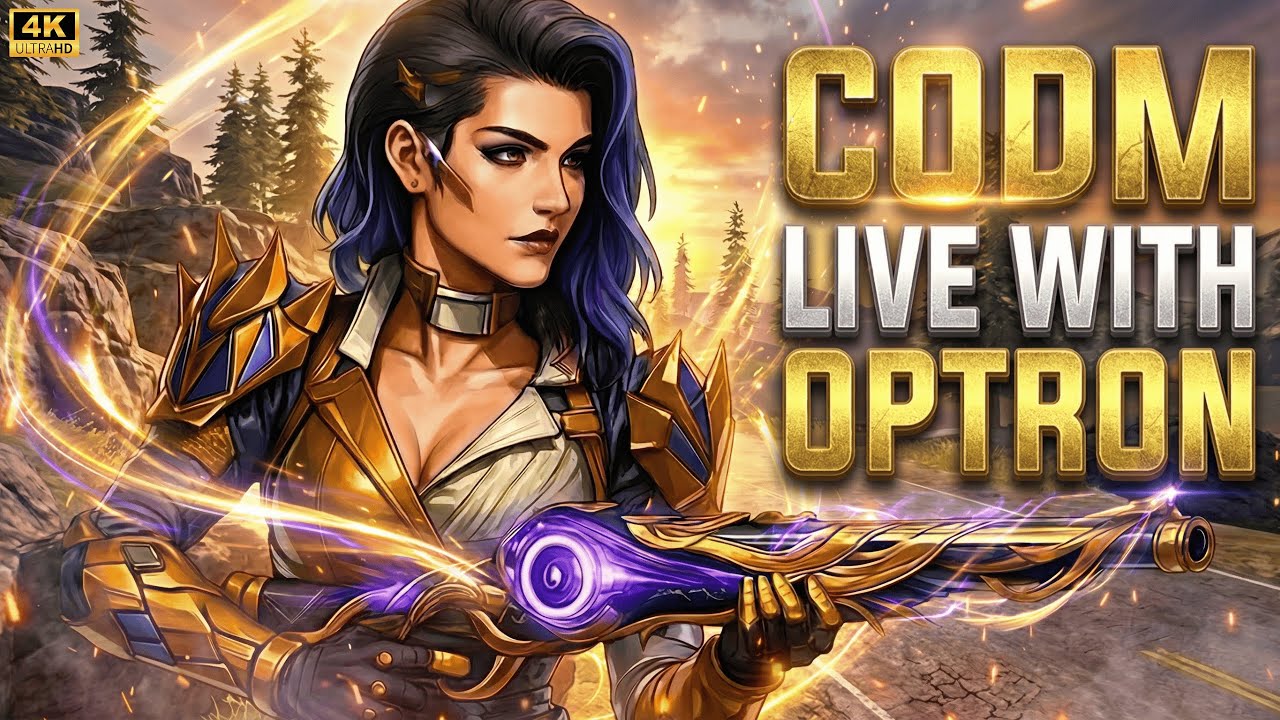 WORLD'S BEST QUALITY COD Mobile BATTLE ROYALE Live Stream with OPTRON