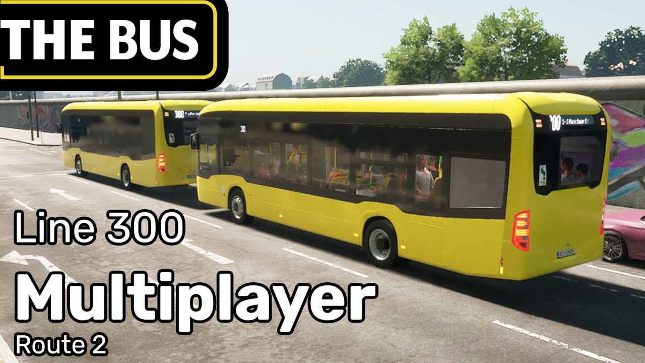 The Bus Multiplayer First Look! Line 300 - eCitaro