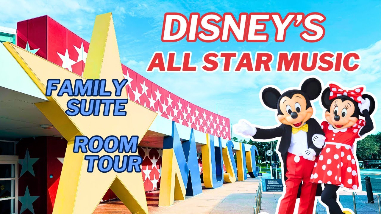Disney's All Star Music Family Suite | Complete 2026 Room Tour