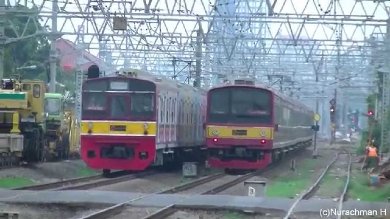 aktivitas KRL commuter line melintasi Bukit Duri, Manggarai