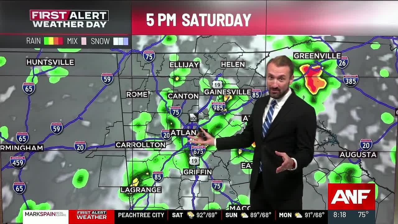 Прогноз First Alert: сегодня жарко, вероятны дневные грозы