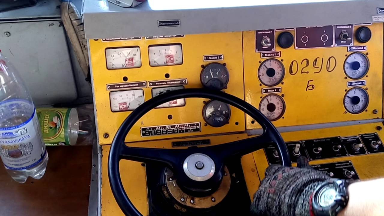 2тэ10у 0290 маневры по территории локомотивного депо
