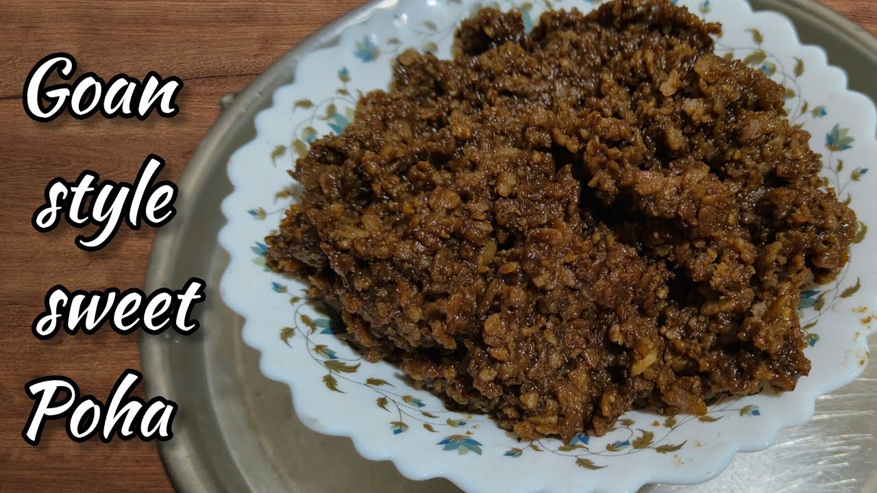 Goan Godache Fov (Sweet Poha) ll Traditional snack recipe ll