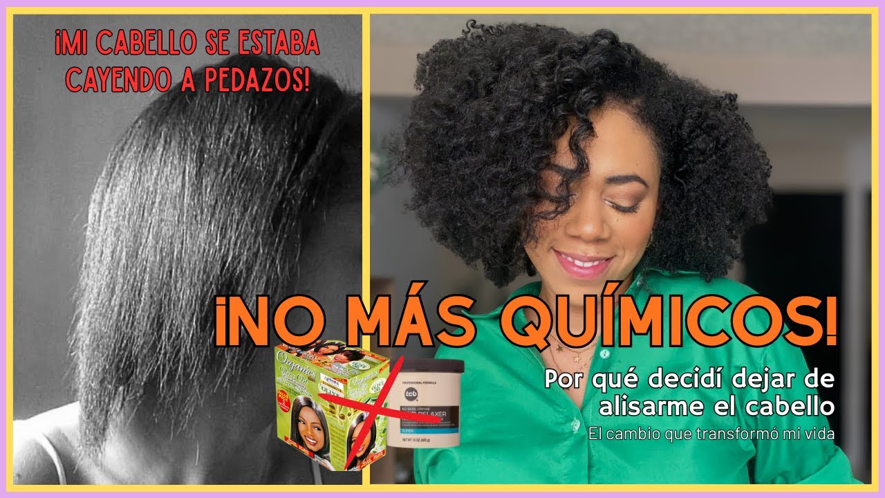 ¡NO MÁS QUÍMICOS! 🚫 Por qué decidí dejar de alisarme el cabello (Te muestro fotos de mi proceso)