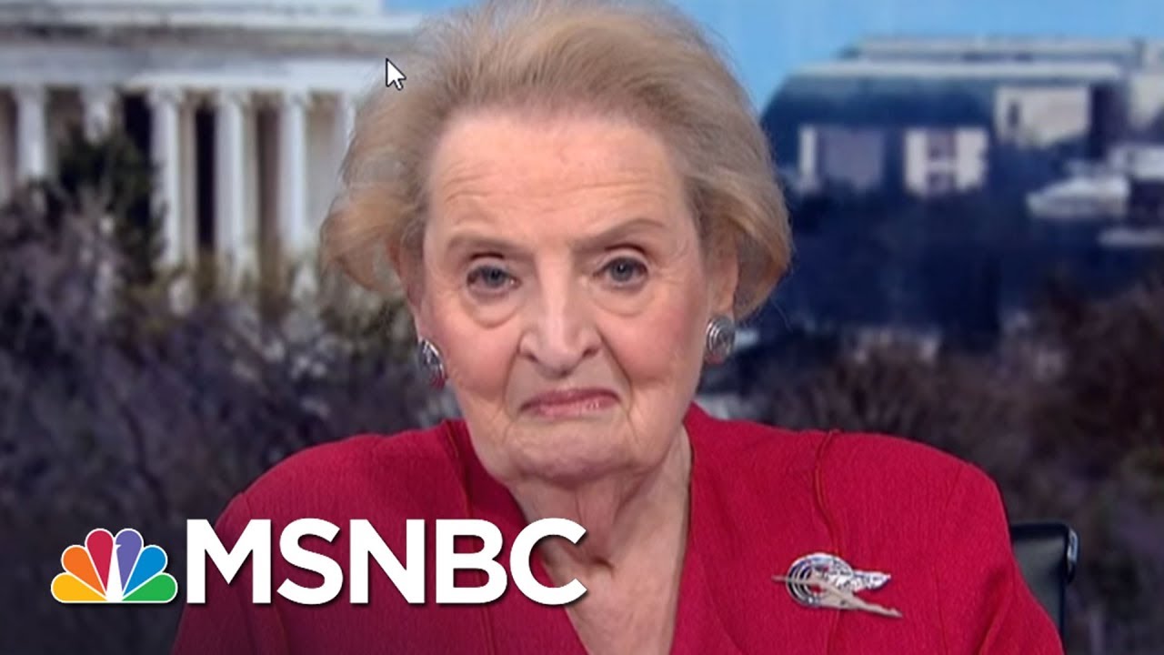 Madeleine Albright: I'm Warning The American Public | Morning Joe | MSNBC