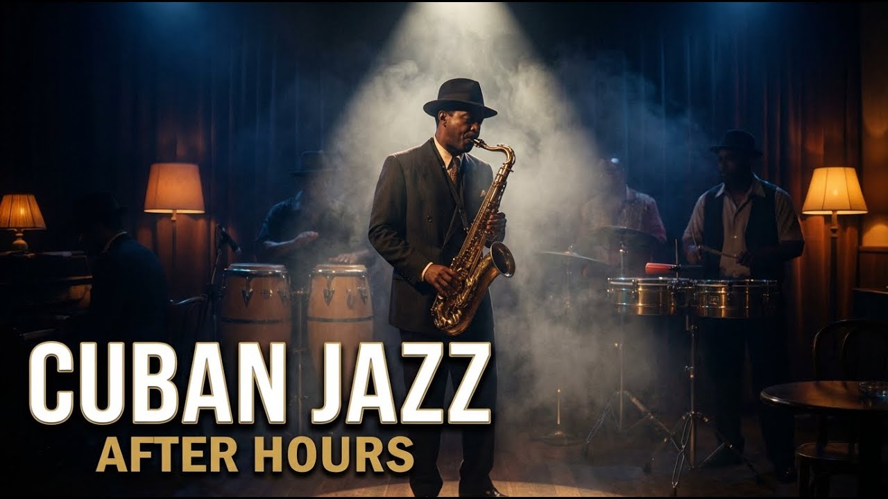 Noche en La Habana | Smooth Afro Cuban Jazz for Sleep/Work/Study