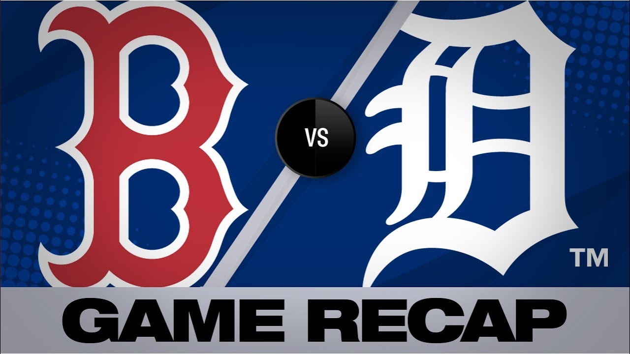 Red Sox power through rain delay, win 9-6 | Red Sox-Tigers Game Highlights 7/5/19