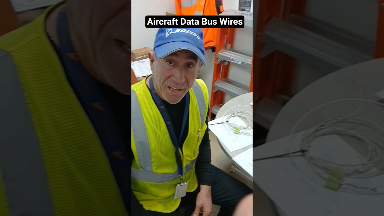 Aircraft Data Bus Wires