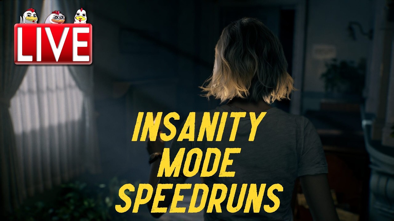 Insanity Mode Speedruns || NO NG+ BONUS WEAPONS & NO INFINITE AMMO