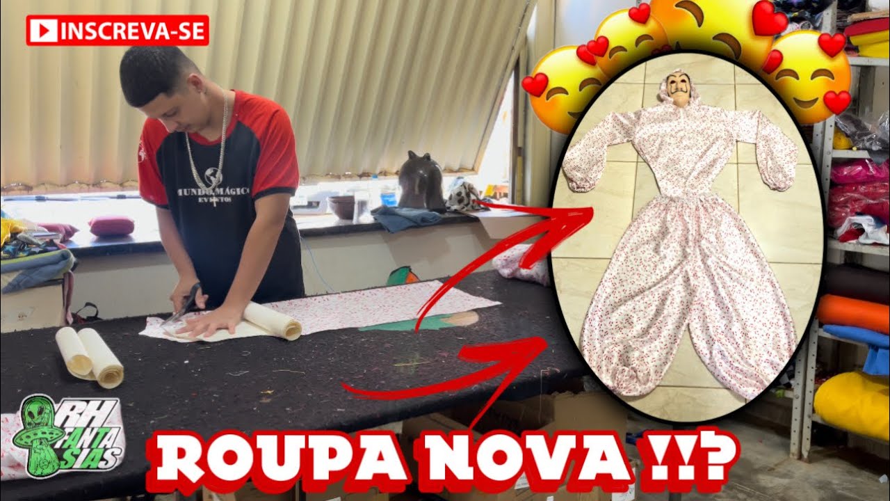 FIZ UMA ROUPA NOVA DO LA CASA - VLOG NA CARRETA MUNDO MÁGICO / VARGINHA - MG
