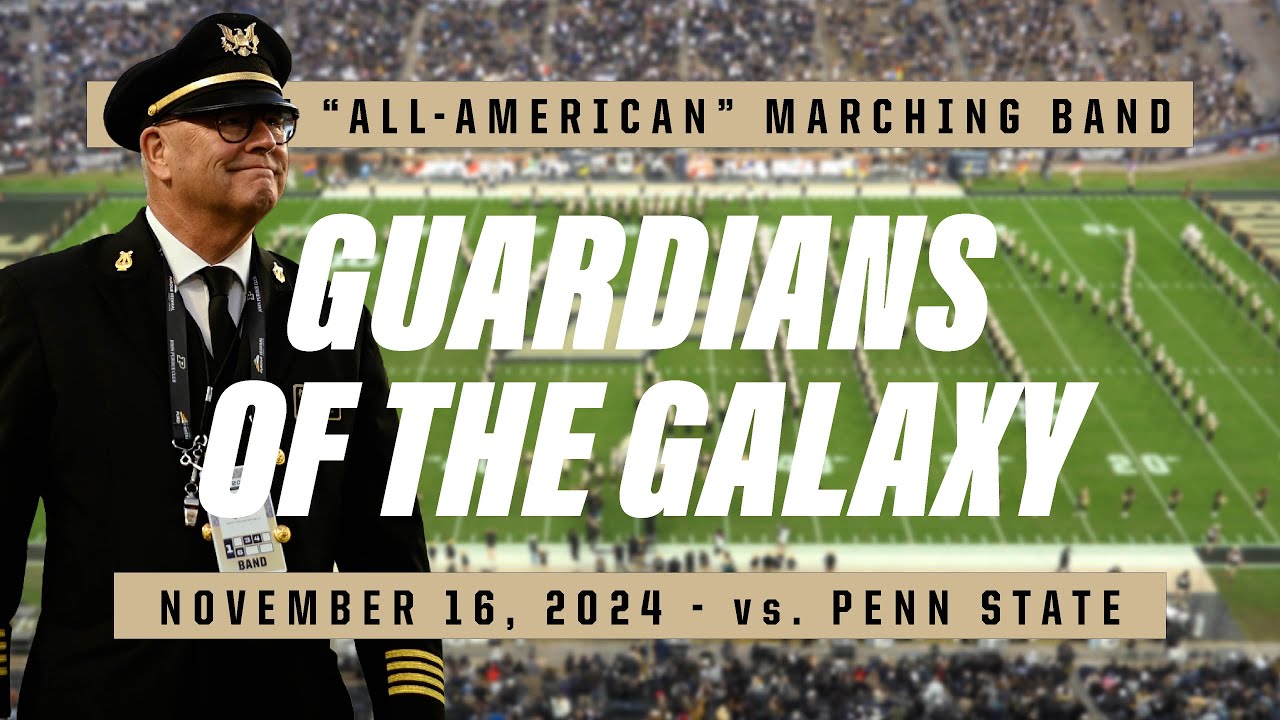 Guardians of the Galaxy Senior Tribute Halftime Show - November 16, 2024 - vs. Penn State