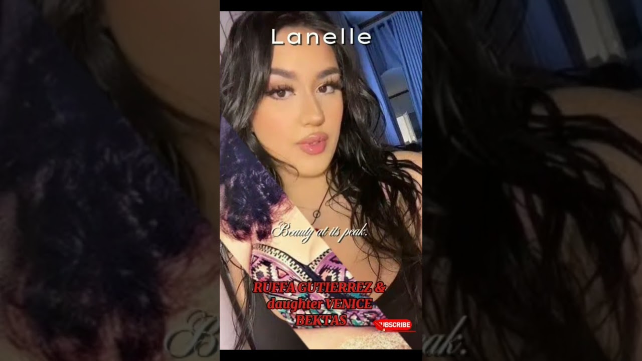 RUFFA GUTIERREZ & daughter VENICE BEKTAS #ruffagutierrez #ruffa #venicebektas #viral #trending #fyp