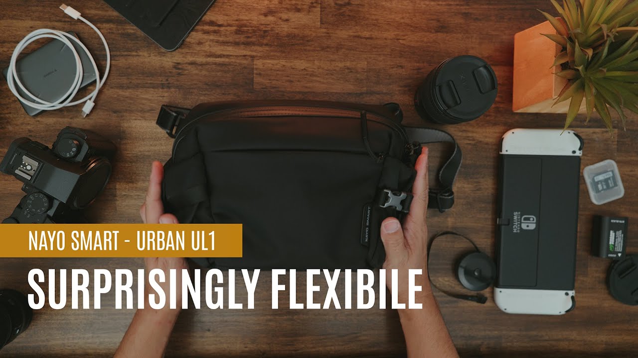 Sleek, Thoughtful, & Surprisingly Flexible — NayoSmart Urban UL1 sling bag Review