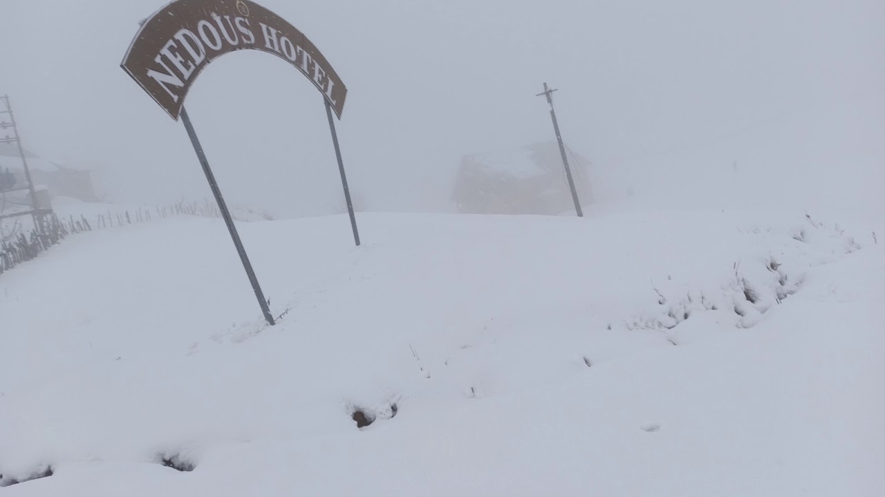 An approach to promote Kashmir Tourism. Gulmarg Snowfall