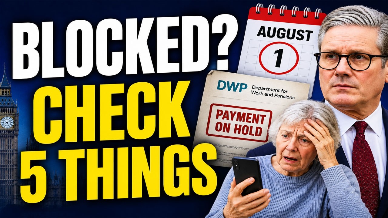 DWP может ЗАБЛОКИРОВАТЬ вашу выплату &mdash; проверьте эти 5 вещей до 1 августа