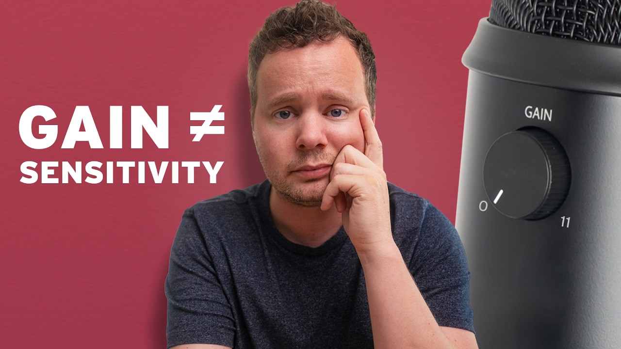 Stop Believing This Microphone Myth! Gain vs Sensitivity