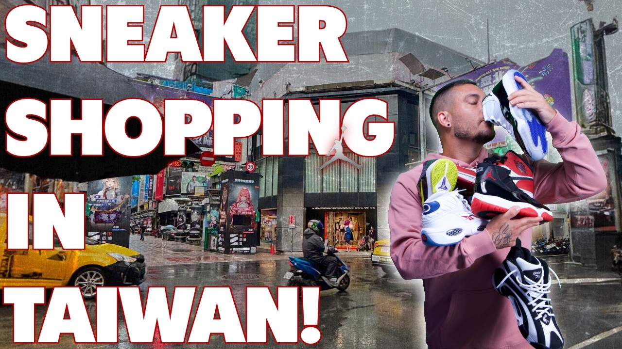 Sneaker Shopping in Taiwan!