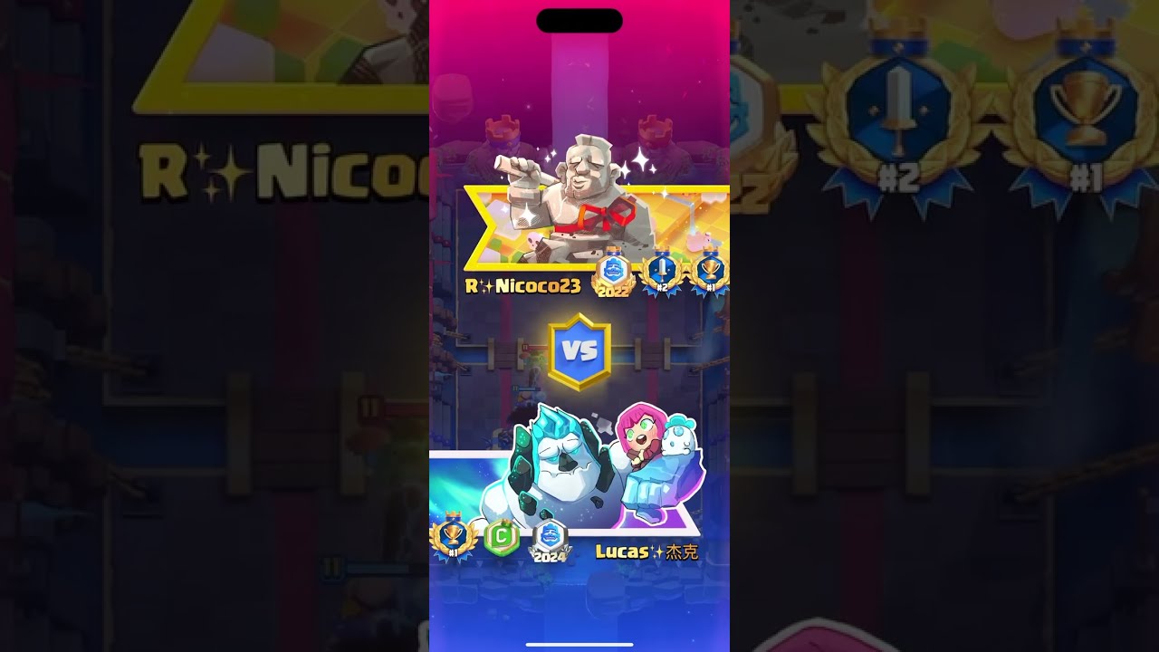 Lucas Vs. Nicoco Clash Royale League September 2025