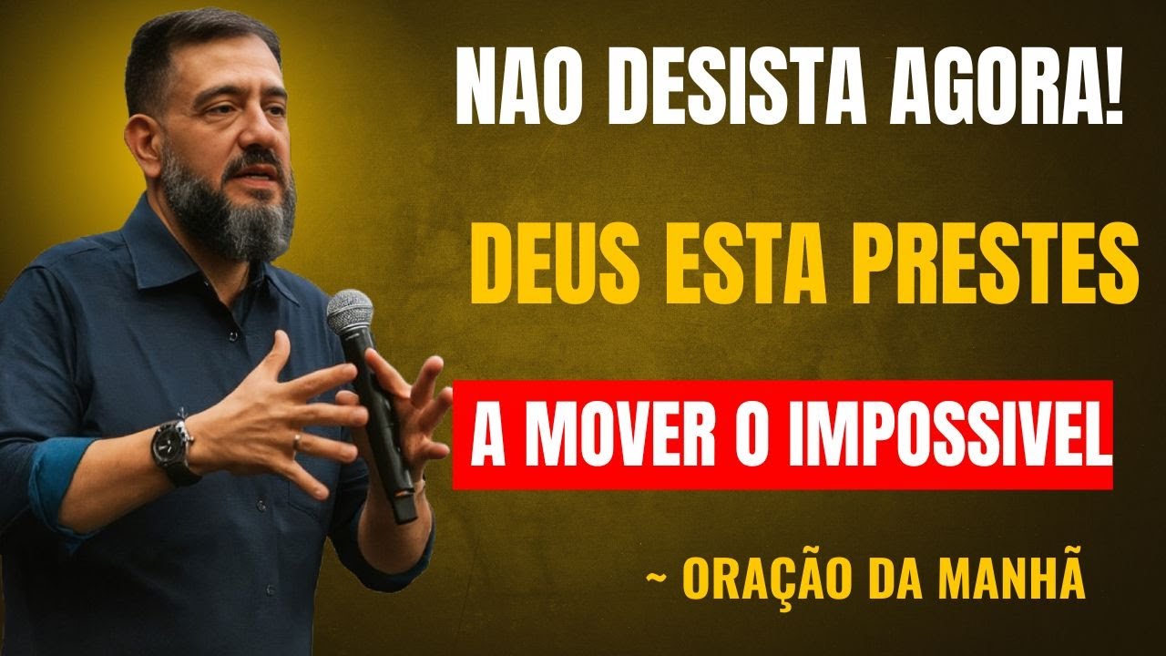 ✝️ Luciano Subirá | Não Desista Agora — Deus Está Prestes a Mover o Impossível! 🔥