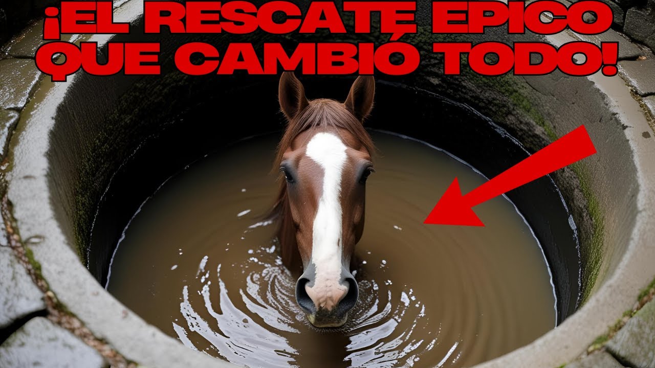 &iexcl;Rescate Incre&iacute;ble! Mustang Lucha Contra la Muerte en un Pozo Abandonado