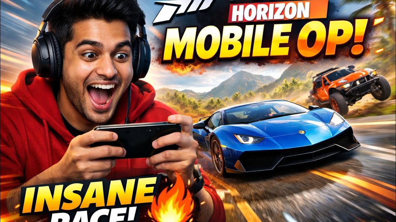 The Forza Horizon Mobile Game Is INSANE