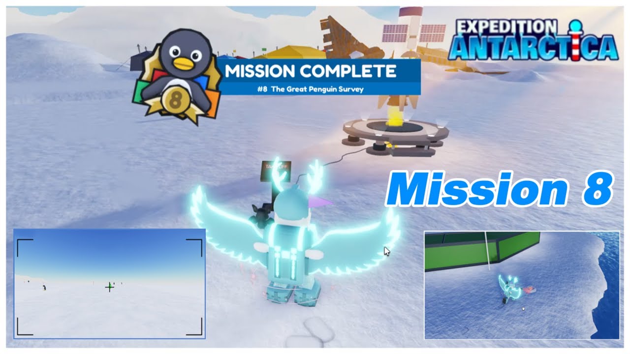 Mission 8 – The Penguin Survey | Expedition Antarctica Roblox Guide. 