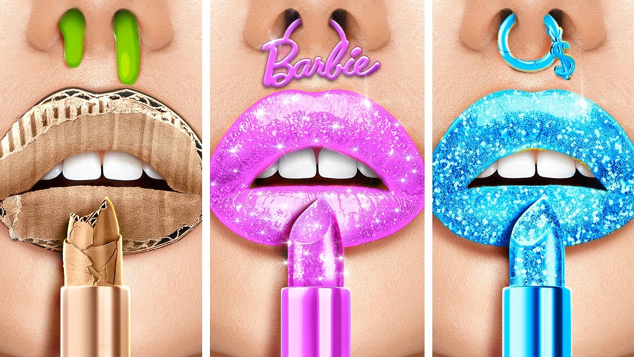 CRAZY MAKE -UP HACKS FOR POPULAR GIRLS || Genius And Simple Girly Ideas by 123 GO! GOLD
