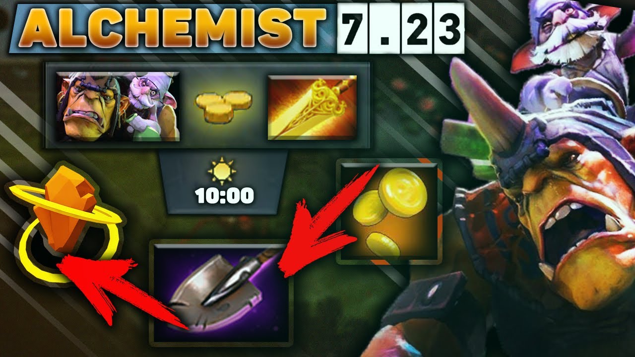 РАДИК НА 10 МИНУТЕ И 1000 ГПМ | ALCHEMIST DOTA 2