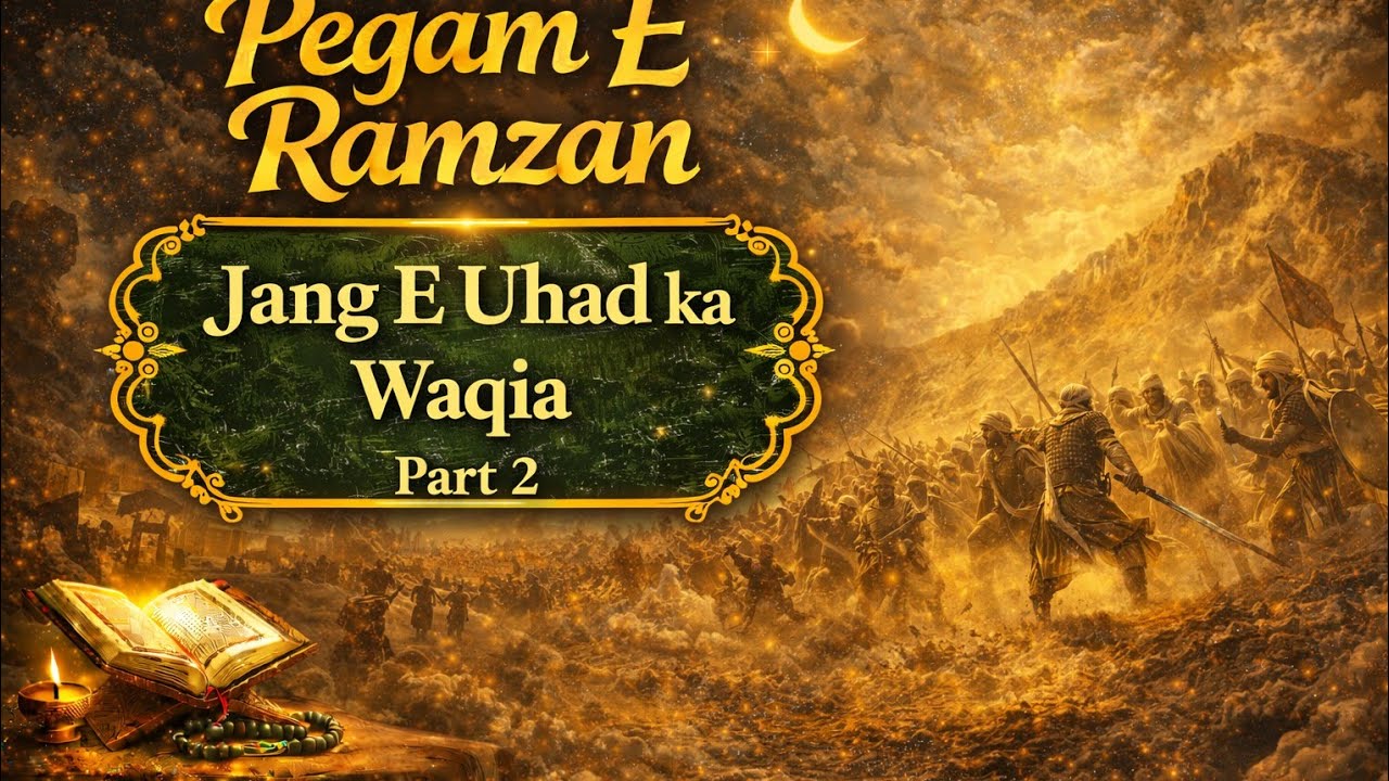 Pegam E Ramzan  | Jang E Uhad ka Waqia | part 2