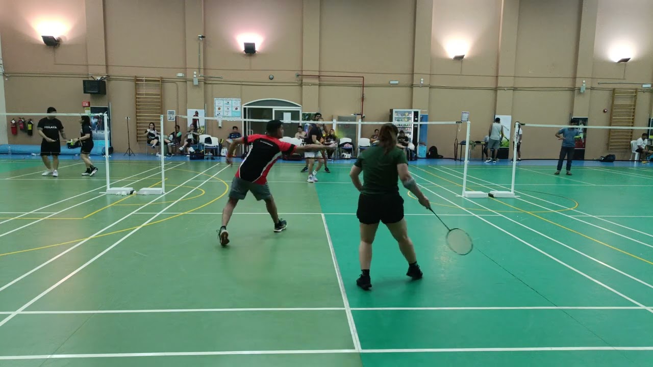 Badminton queuing with D' Ace Monday_Jan. 12, 2026_Micho, Kim, Lijo